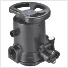Válvula multi-puerto manual para suavizador de agua (MSU4)